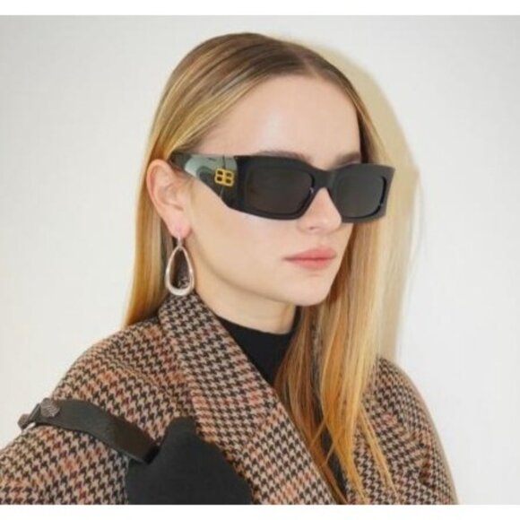NEW BALENCIAGA SUNGLASSES BB0291S 003 HAVANA UNISEX EYEWEAR main image 12